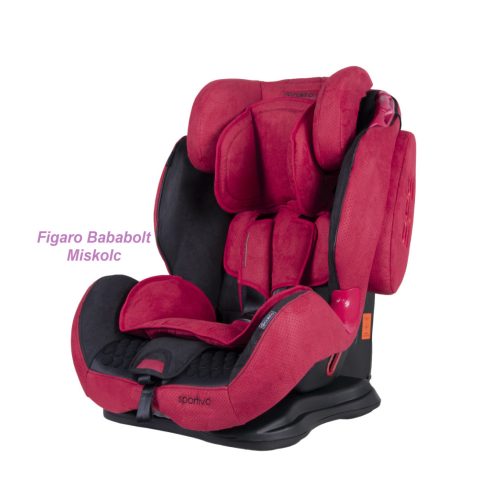 Coletto Sportivo biztonsági gyerekülés 9-36 kg-Red