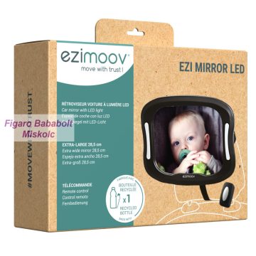   Ezimoov Mirror Led-autós tükör beépített éjszakai fénnyel és távirányítóval