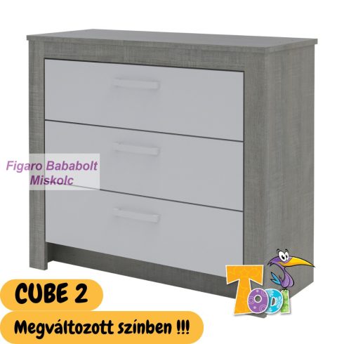 Cube2 - 3 fiókos komód