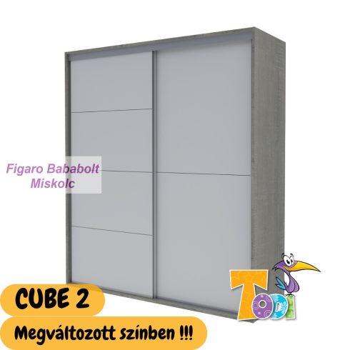 Cube2 - gardróbszekrény 160 cm