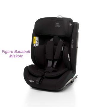 4Baby Go-fix i-Size 76-150cm biztonsági gyerekülés-Black