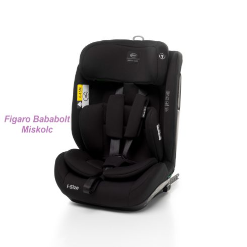 4Baby Go-fix i-Size 76-150cm biztonsági gyerekülés-Black