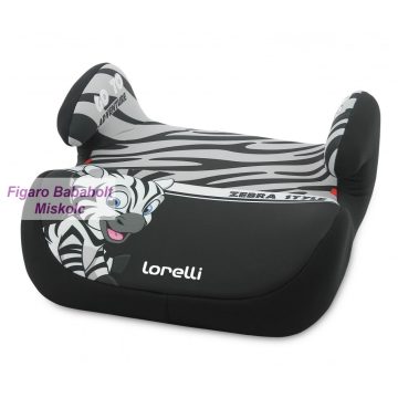   Lorelli Topo Comfort autós ülésmagasító 15-36kg - Zebra grey-white