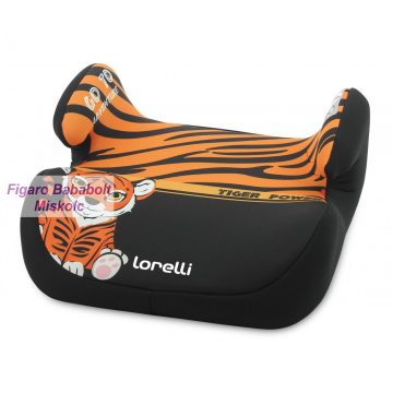   Lorelli Topo Comfort autós ülésmagasító 15-36kg - Tiger black-orange