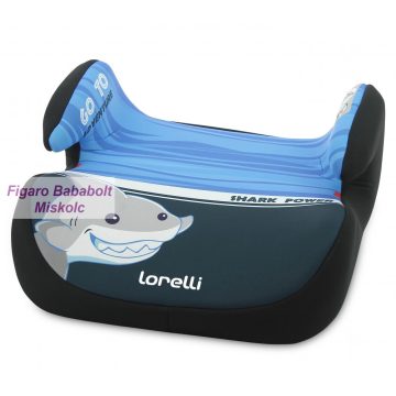   Lorelli Topo Comfort autós ülésmagasító 15-36kg - Shark light-dark blue