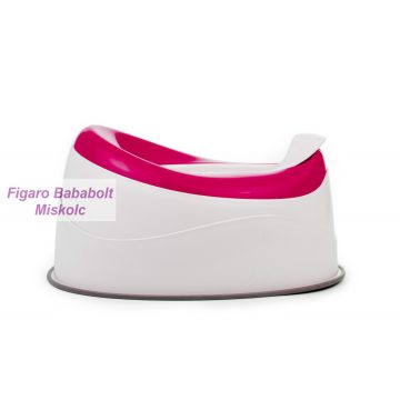   Prince Lionheart pottyPOD SQUISH hordozható puha ülőkés bili - Flashbulb Fuchsia