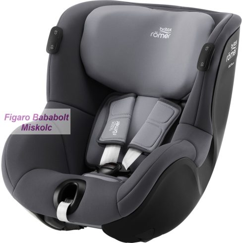 Britax Römer Dualfix iSense autósülés 61-105cm - Midnight Grey