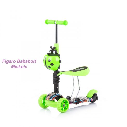 Chipolino Kiddy Evo roller - Green Graffiti