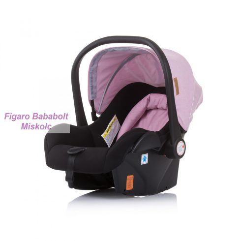 Chipolino Camea autóshordozó 0-13kg + adapter - Blush