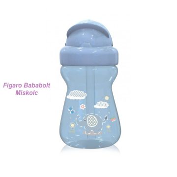 Baby Care szívószálas sportitató 325ml - Moonlight Blue