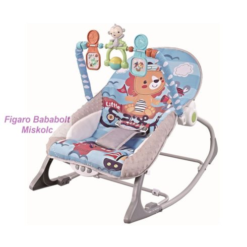 Chipolino Baby Spa rezgő-zenélő pihenőszék 9 kg-ig - Blue