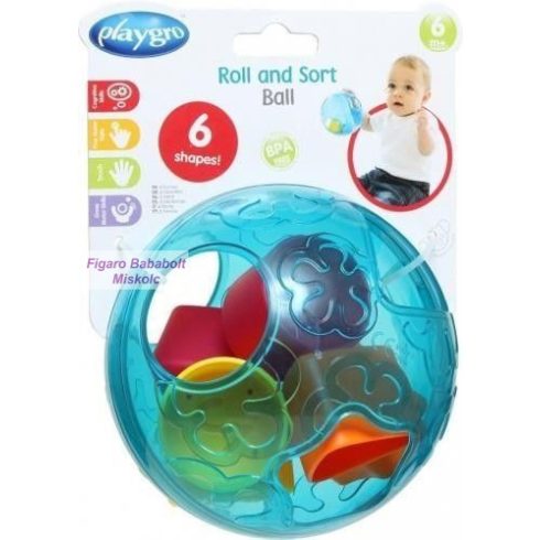 Playgro készségfejlesztő formabedobó - Labda