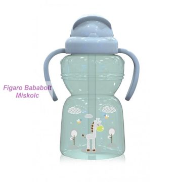 Baby Care szívószálas sportitató 325ml - Mint green