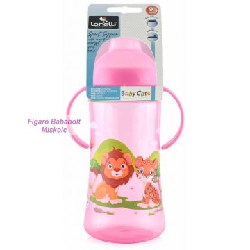 Baby Care Sport itató 330 ml - pink