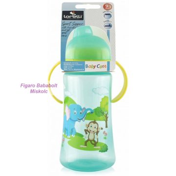 Baby Care Sport itató 330 ml - green