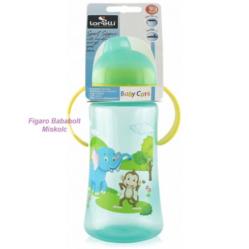 Baby Care Sport itató 330 ml - green