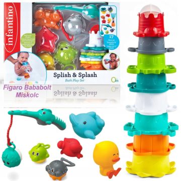 Infantino Splish & Splash Bath Play Set fürdőjáték