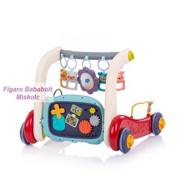   Chipolino Baby Fitness zenélő 3 az 1-ben járássegítő - multicolor