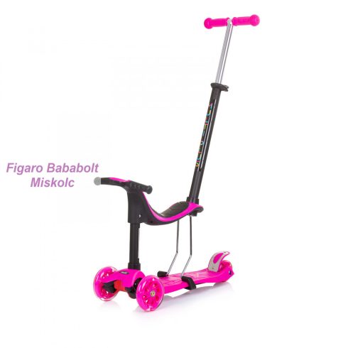 Chipolino Multi Plus roller tolókarral - pink