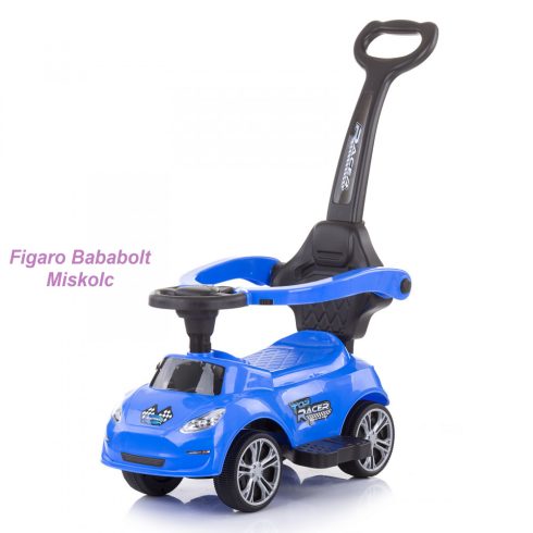 Chipolino Turbo bébitaxi tolókarral - blue