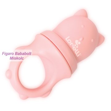 Baby Care etetőháló fogóval - pink