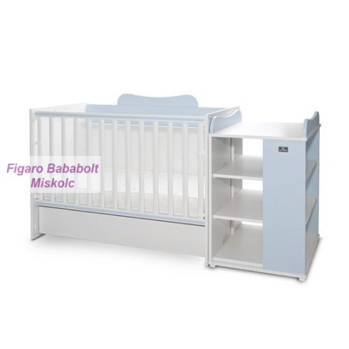 Lorelli Multi kombi ágy 190x72 - White Baby Blue