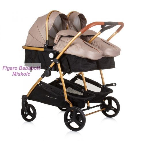 Chipolino Duo Smart iker babakocsi - Golden Beige