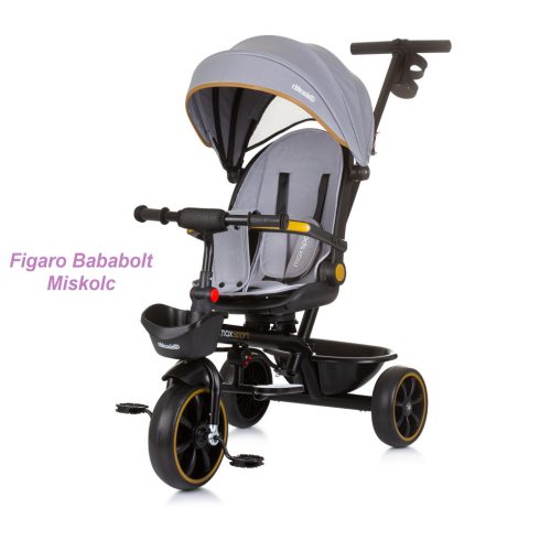 Chipolino Max Sport tricikli kupolával - Ash Grey