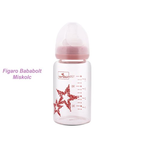 Baby Care Üveg anti-colic cumisüveg 120ml - Blush Pink