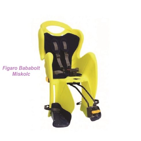 Bellelli Freccia B-Fix bicikliülés 15kg-ig - HI-VIZ