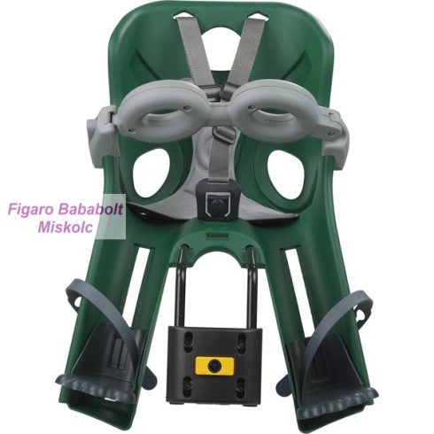 Bellelli Freccia Luxe B-Fix bicikliülés 15kg-ig - Forest Green