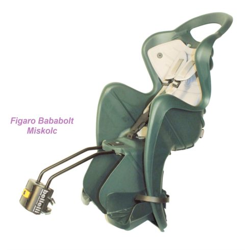 Bellelli Mr Fox Luxe B-Fix Relax bicikliülés 22kg-ig - Forest Green