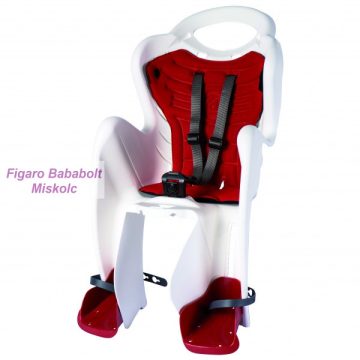   Bellelli Mr Fox Relax B-Fix bicikliülés 22kg-ig - White Red