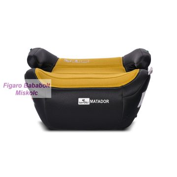   Lorelli Matador autós ülésmagasító Isofix 125-150cm - Lemon Curry