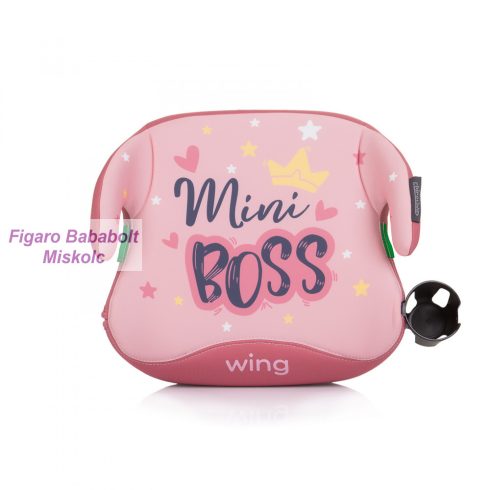 Chipolino Wing autósülés Cm 125-150cm - Pink Mini Boss