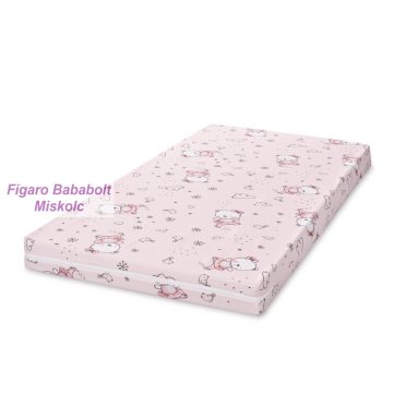   Lorelli Classic Habszivacs matrac 60x120x9 cm - Pink Baller Bear