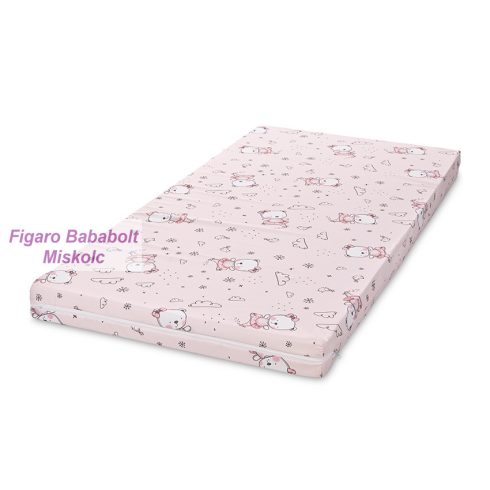 Lorelli Classic habszivacs matrac 70x140x8 cm - Pink Ballerina Bear