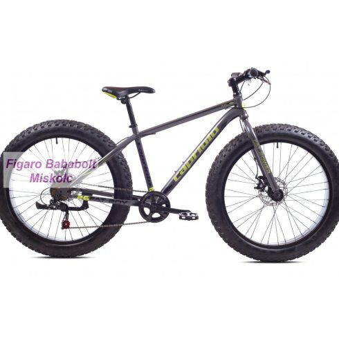 Capriolo Fatboy 26 fatbike kerékpár Grafit-Zöld