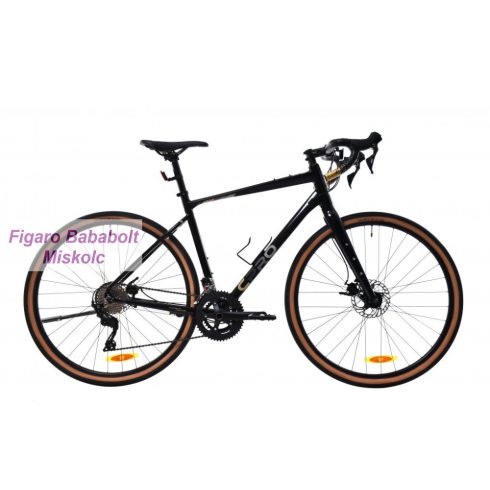 Capriolo Gravel G9.6 országúti/gravel kerékpár 49 cm Fekete