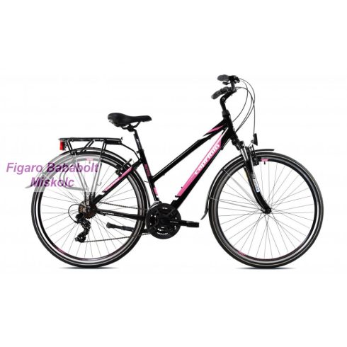 Capriolo Roadster Lady 1.0 női trekking kerékpár 17" Fekete