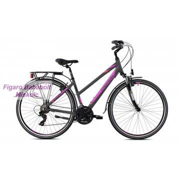   Capriolo Roadster Lady 1.0 női trekking kerékpár 17" Grafit