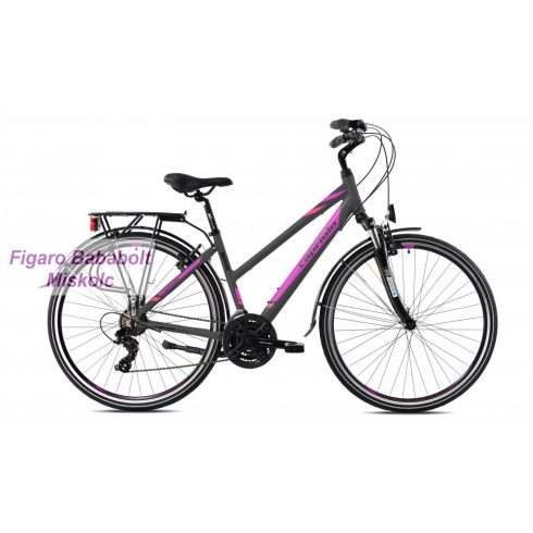 Capriolo Roadster Lady 1.0 női trekking kerékpár 17" Grafit