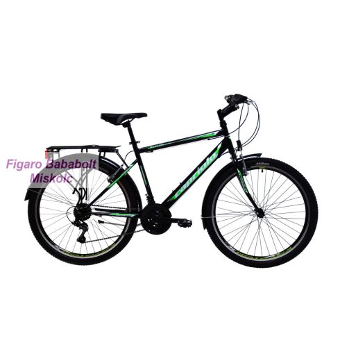 Capriolo Passion Man 26" férfi MTB kerékpár 19" Fekete-Fehér-Zöld