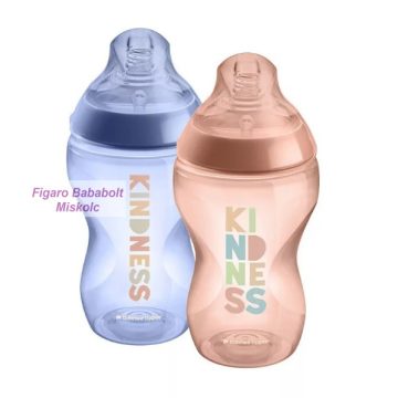   Tommee Tippee Closer To Nature cumisüveg  2X340 ml - "kindness"