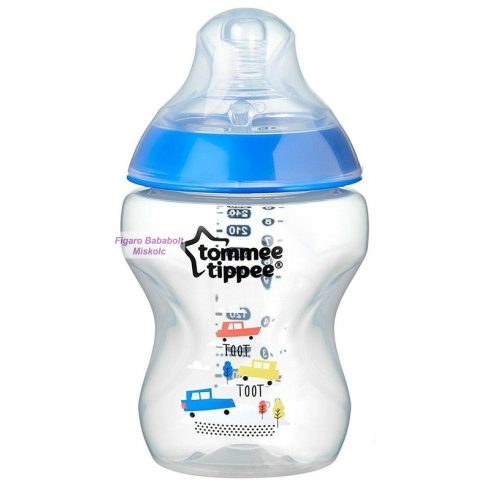 Tommee Tippee Closer to Nature cumisüveg  260ml "autós" 