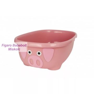   Prince Lionheart Tubimal állatos fürdőkád fürdetéskönnyítő hálóval -rózsaszín malacka