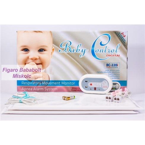 Baby Control BC220i For twins légzésfigyelő 