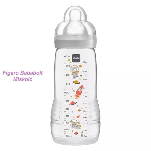 MAM Baby Bottle cumisüveg 330ml  "szürke"