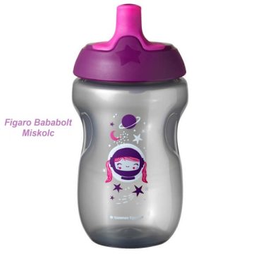   Tommee Tippee Sports Bottle Csőrös kulacs 300 ml 12 hó+  "lányos"