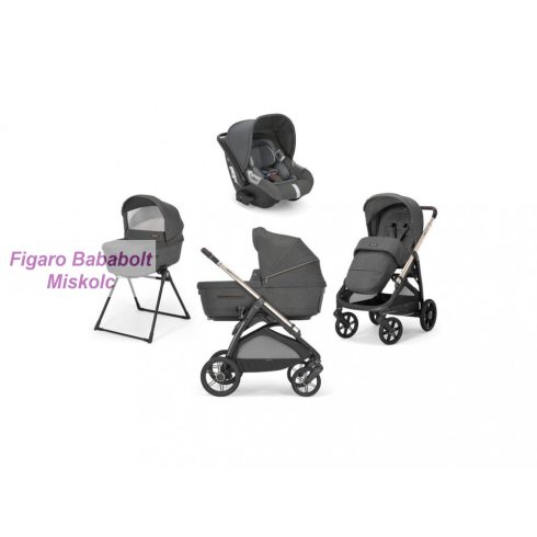 Inglesina Aptica 2023 "Velvet Grey" + elforgatható bázistalp Darwin 360' i-size